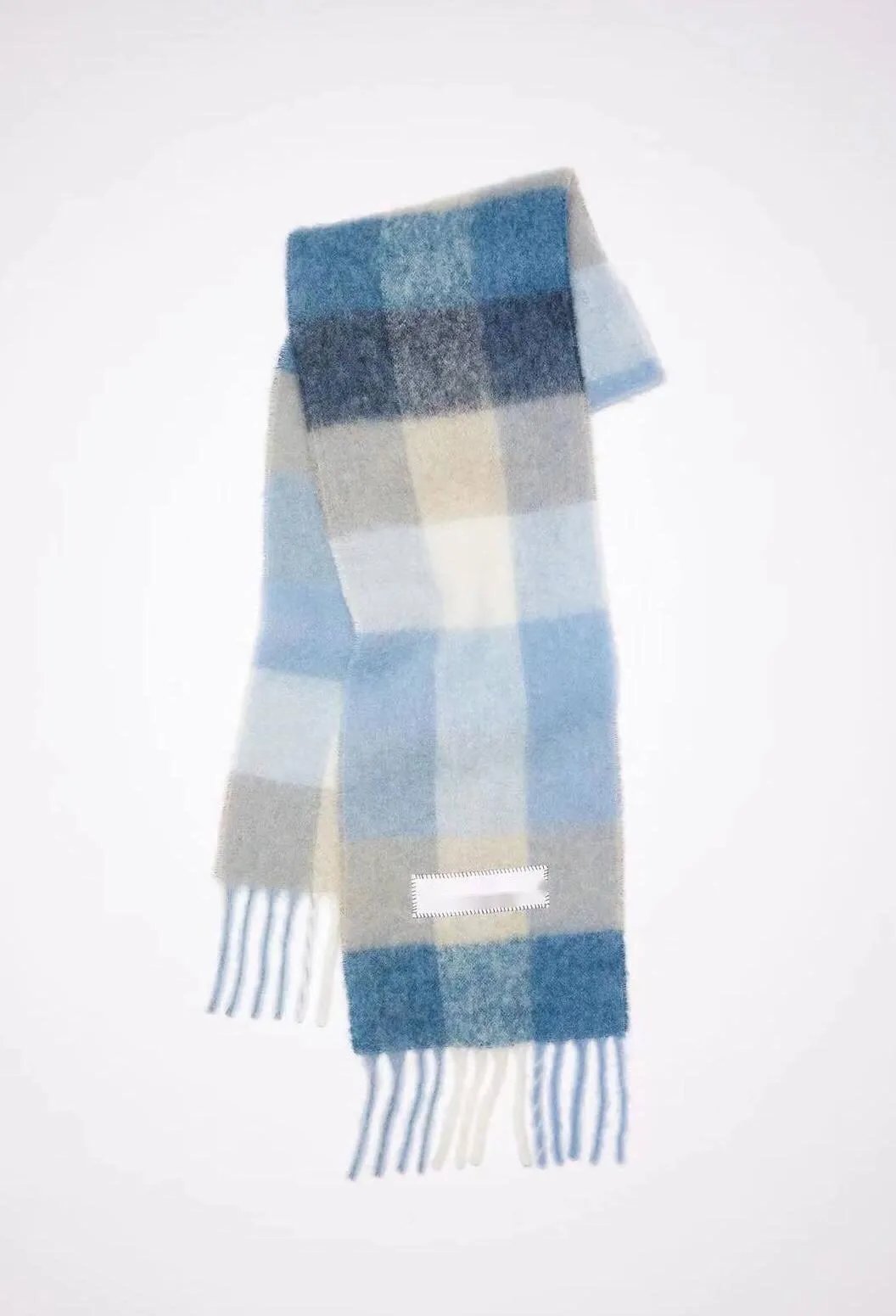 Acne Studios Scarf — Azure and Blue colorway — USFans Spreadsheet photo