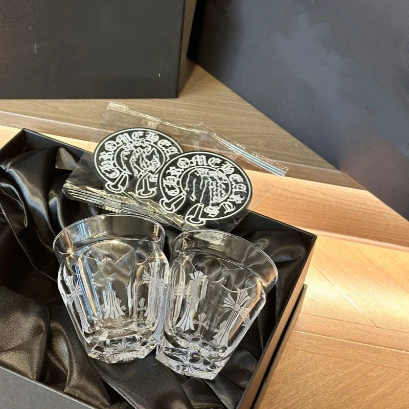 Chrome Hearts Glasses — Cross Crystal Pair Cup colorway — USFans Spreadsheet photo