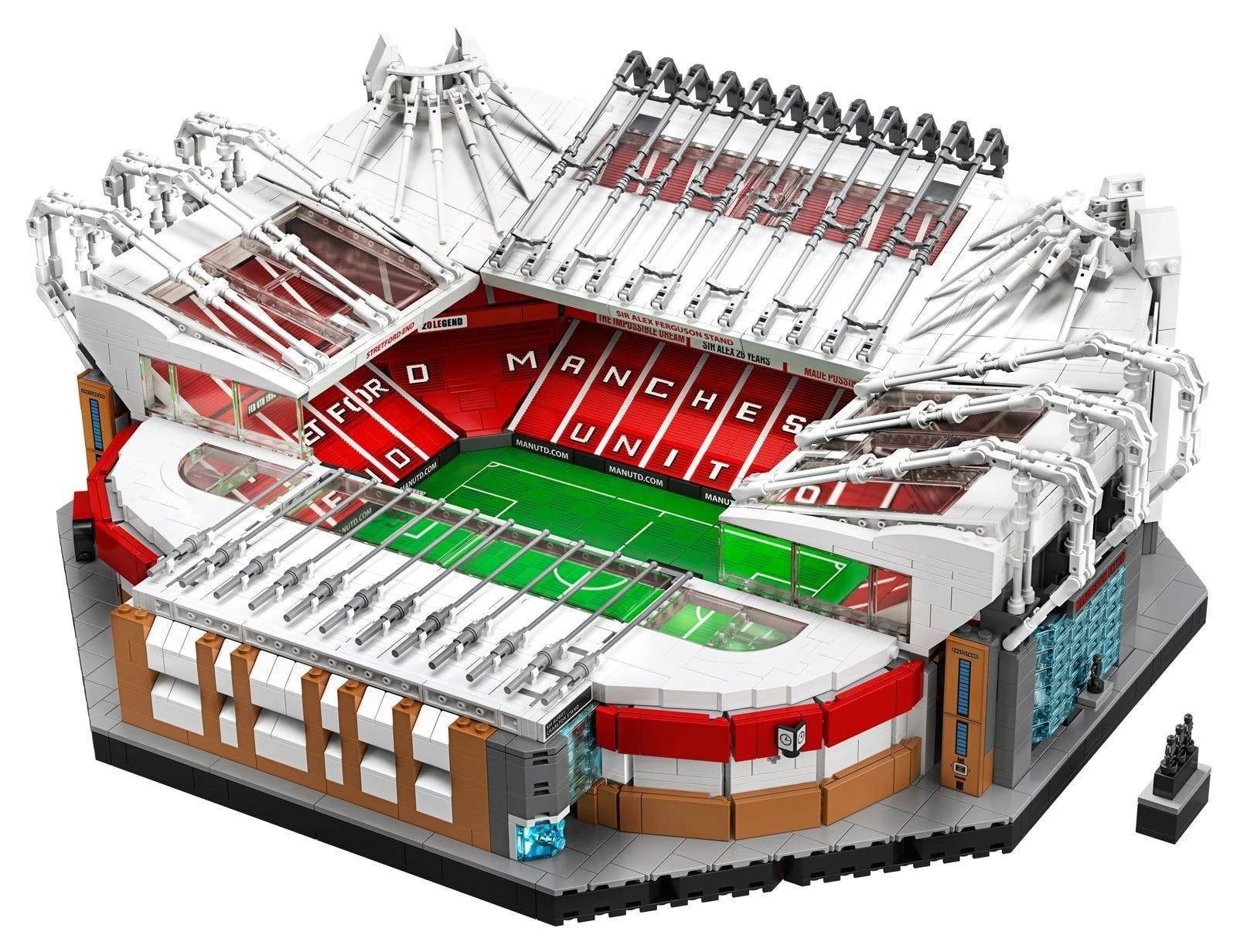 LEGO Globe — Manchester United Ford Stadium-3898 granule colorway — USFans Spreadsheet photo