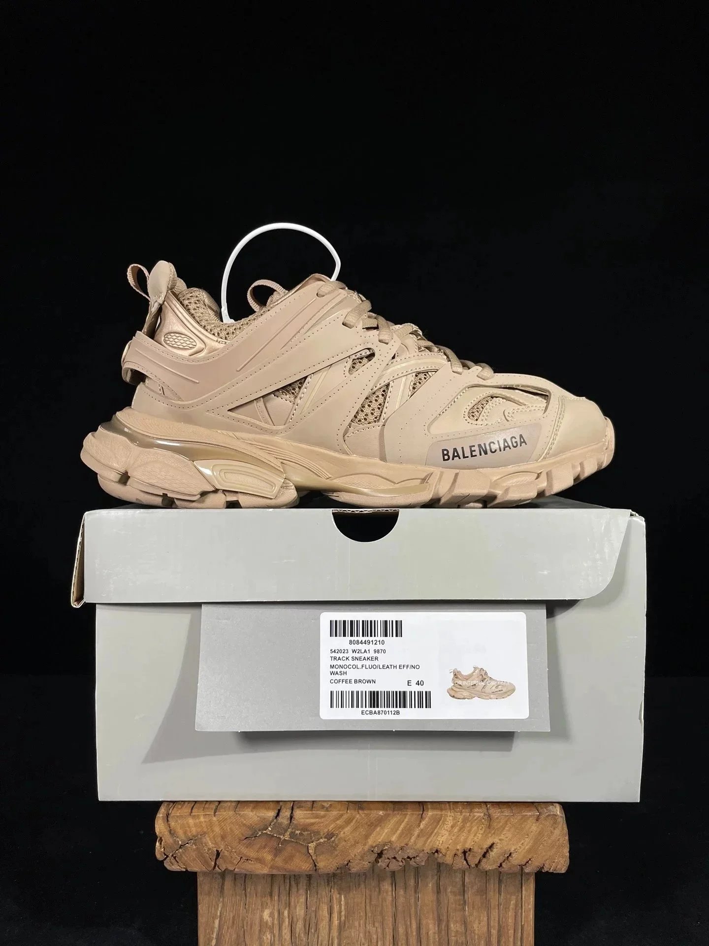 Balenciaga Track Sneakers — Three generations of brown coffee 19870 colorway — USFans Spreadsheet photo