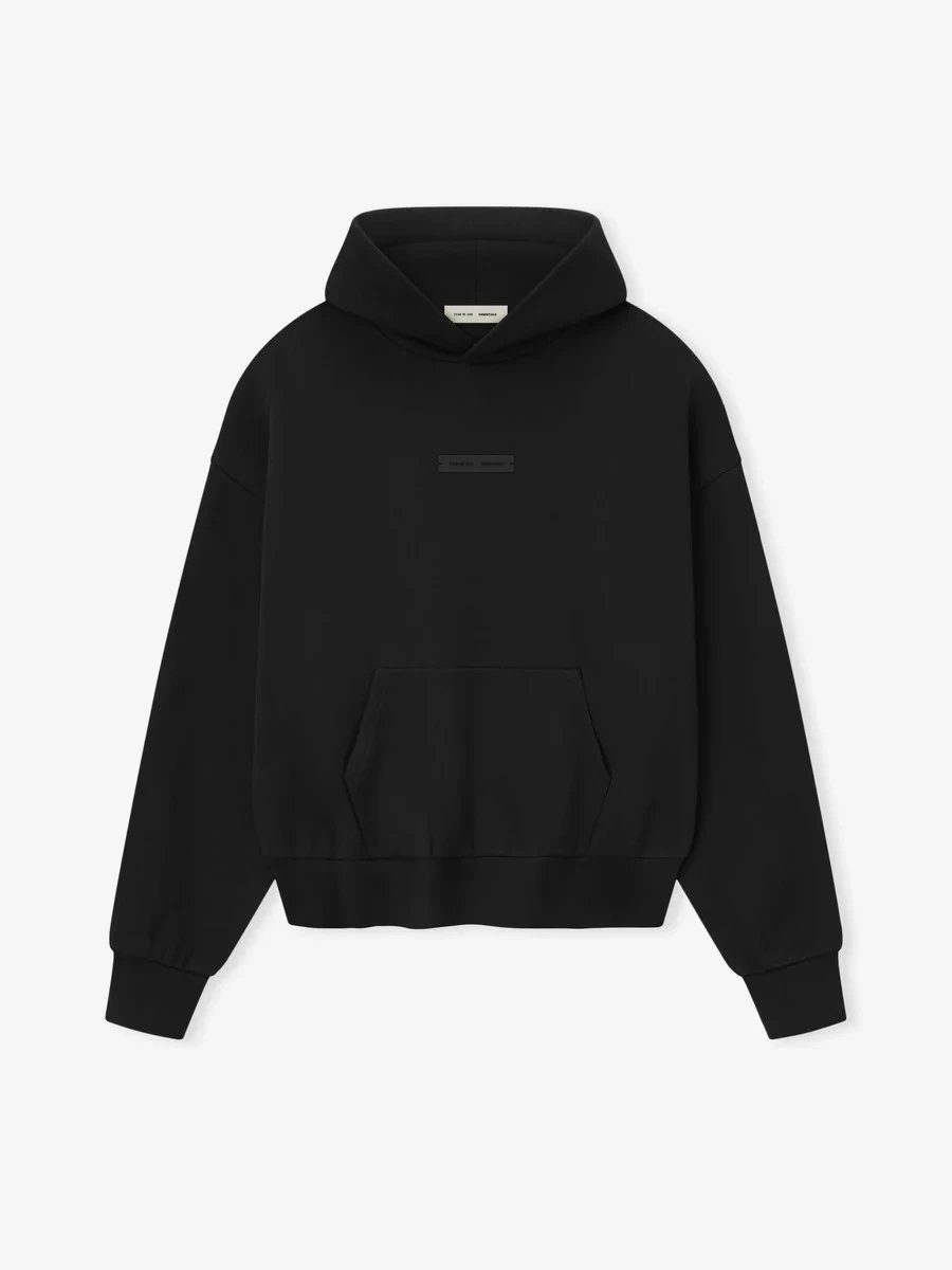 Essentials Hoodie — Xuanqing Black Jet Black colorway — USFans Spreadsheet photo