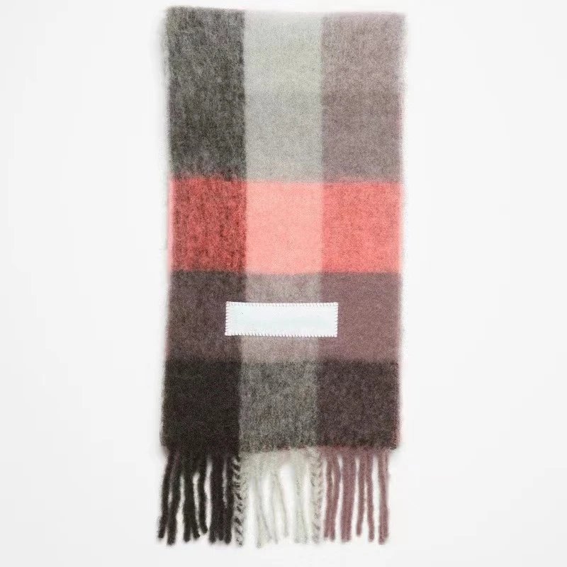 Acne Studios Scarf — Gray pink colorway — USFans Spreadsheet photo