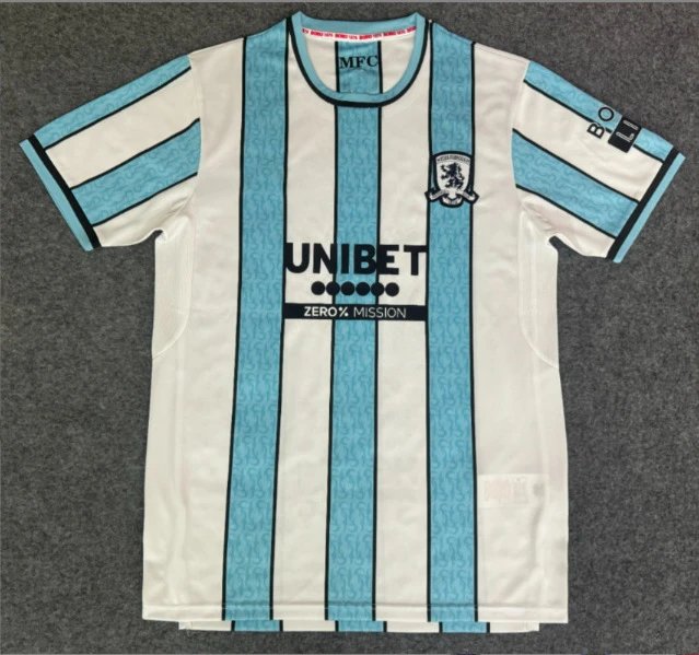 Legia Warszawa 24/25 Away Jersey — Middlesbrough colorway — USFans Spreadsheet photo
