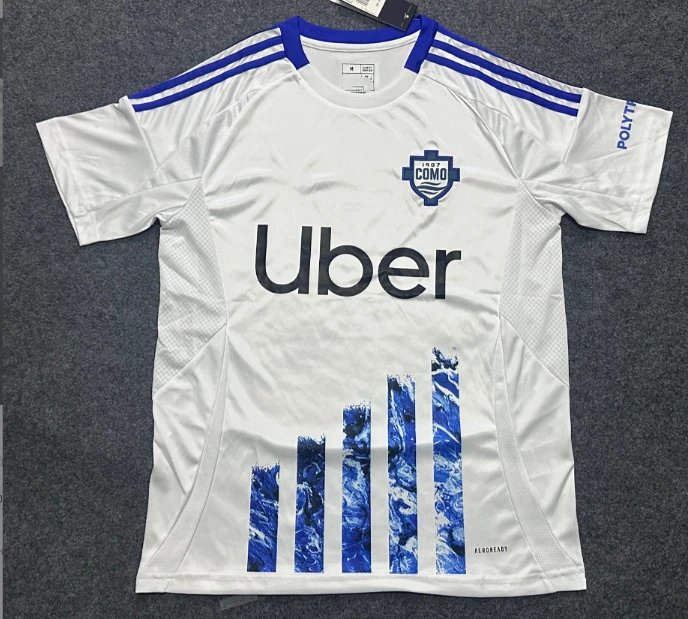 Legia Warszawa 24/25 Away Jersey — Como White colorway — USFans Spreadsheet photo