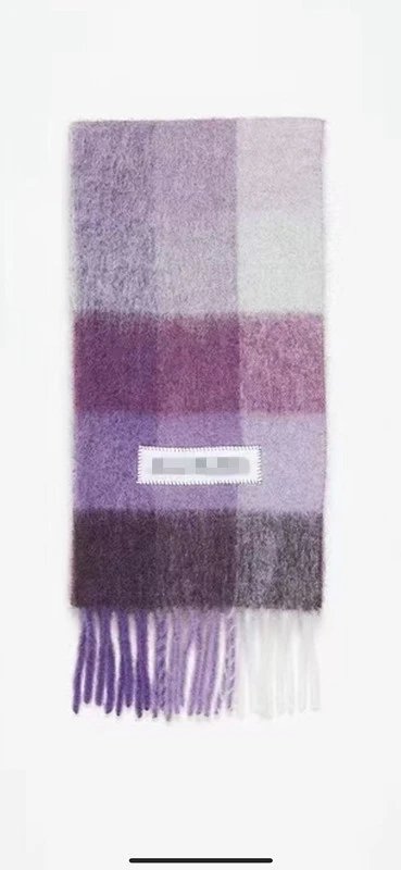 Acne Studios Scarf — New-Purple colorway — USFans Spreadsheet photo