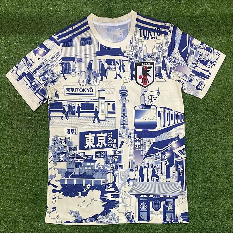 Japan Fashion Tokyo Beige Light Blue
