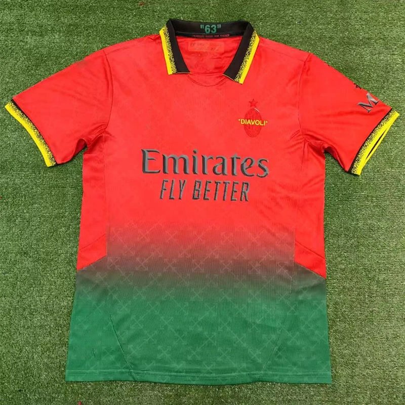 Legia Warszawa 24/25 Home Jersey — 2526AC Red and Green Special Edition colorway — USFans Spreadsheet photo