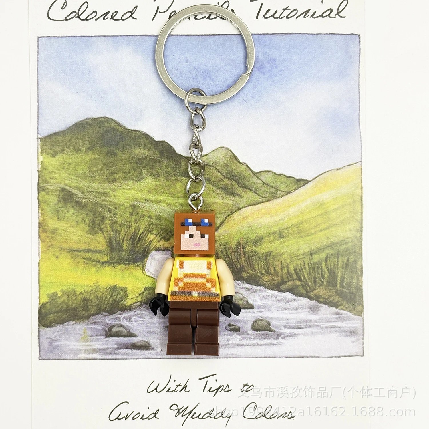 Lego Keychain Pendants — w the world 6 colorway — USFans Spreadsheet photo