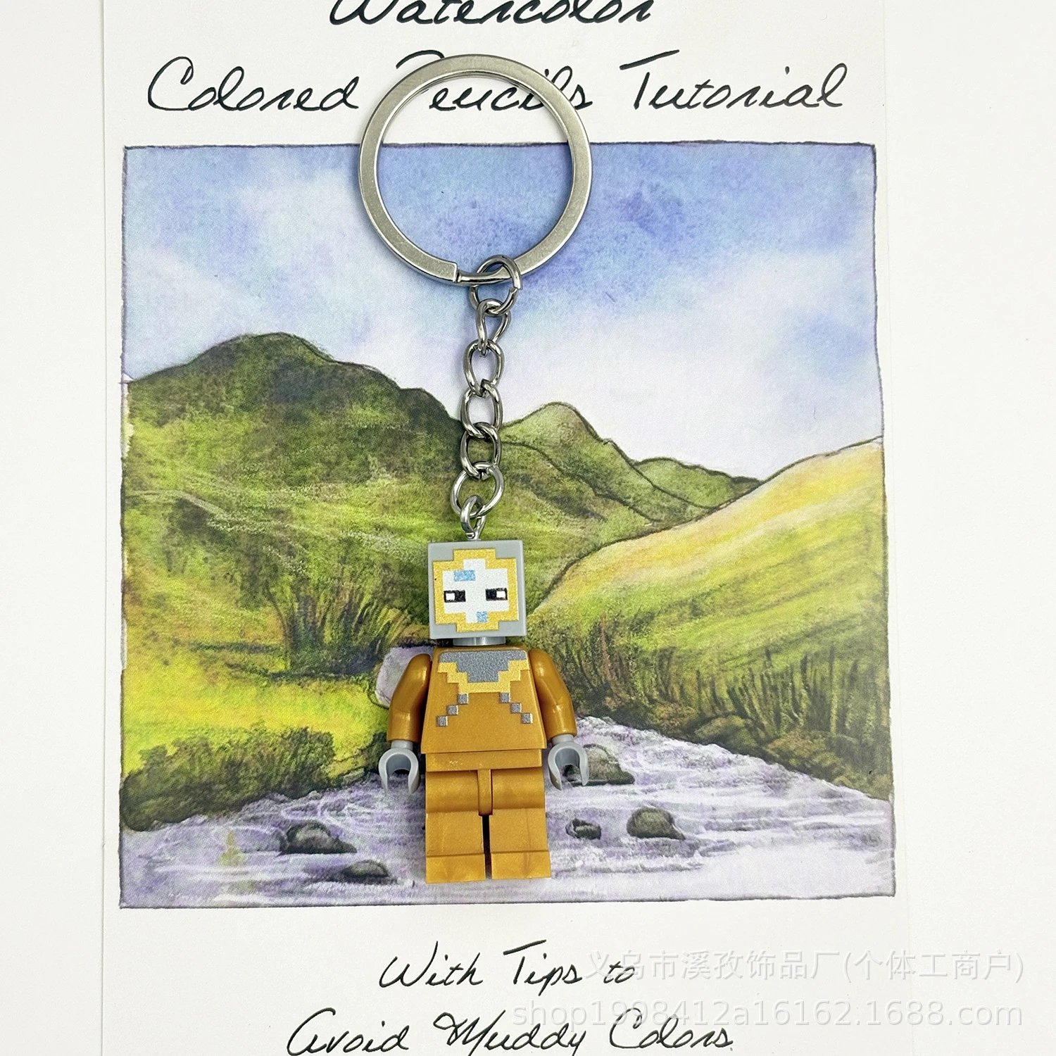 Lego Keychain Pendants — w the world 7 colorway — USFans Spreadsheet photo