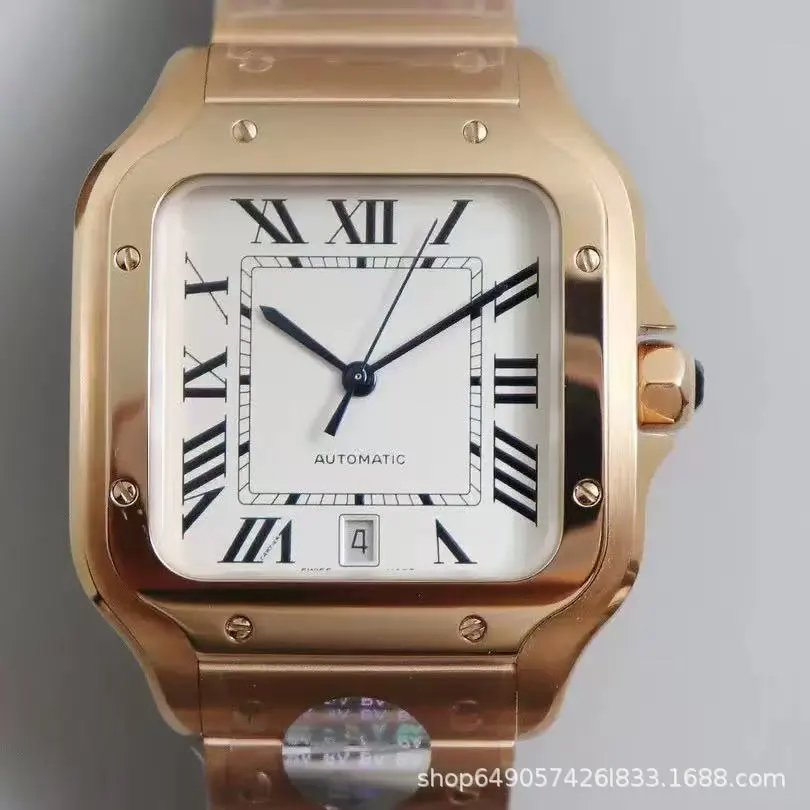 Cheap Cartier Santos 41mm — Rose White Noodles colorway — USFans Spreadsheet photo