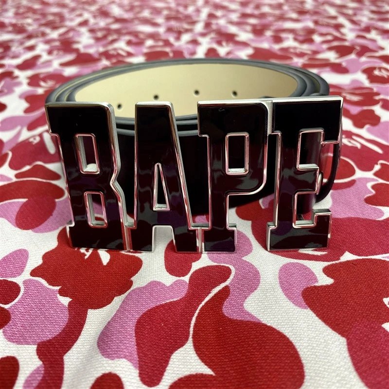 Bape Belt — black colorway — USFans Spreadsheet photo