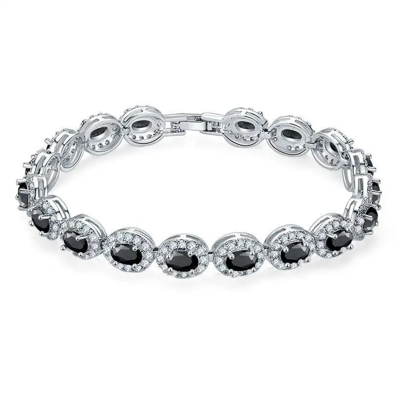 Random Bracelet — KSB00053 Platinum with Black Diamonds colorway — USFans Spreadsheet photo