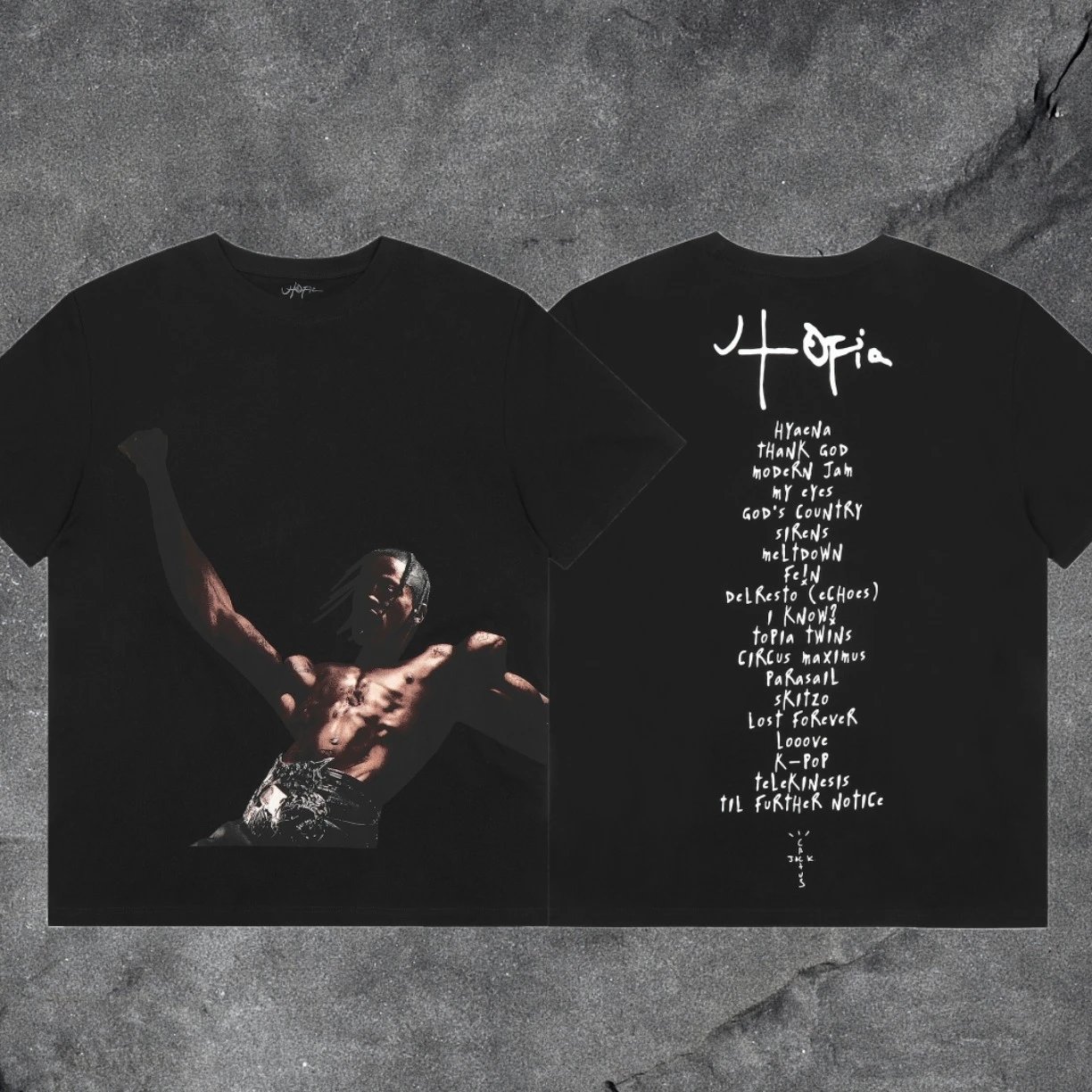 Travis Scott Utopia T-shirt - rep Travis Scott