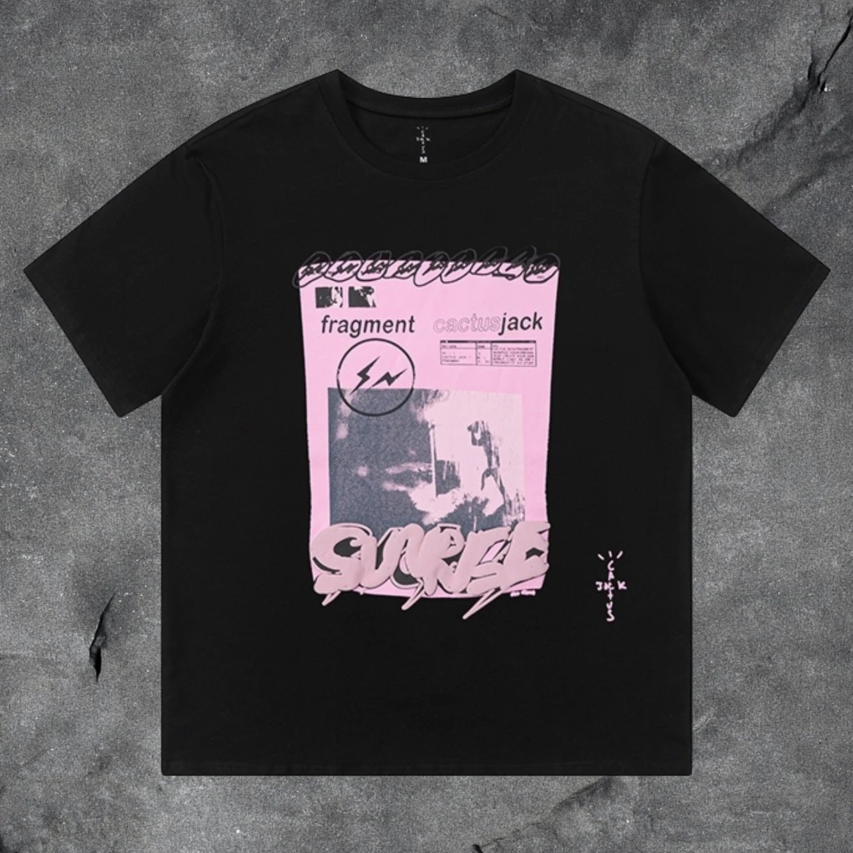 Travis Scott Utopia T-Shirt — Black TS09 colorway — USFans Spreadsheet photo