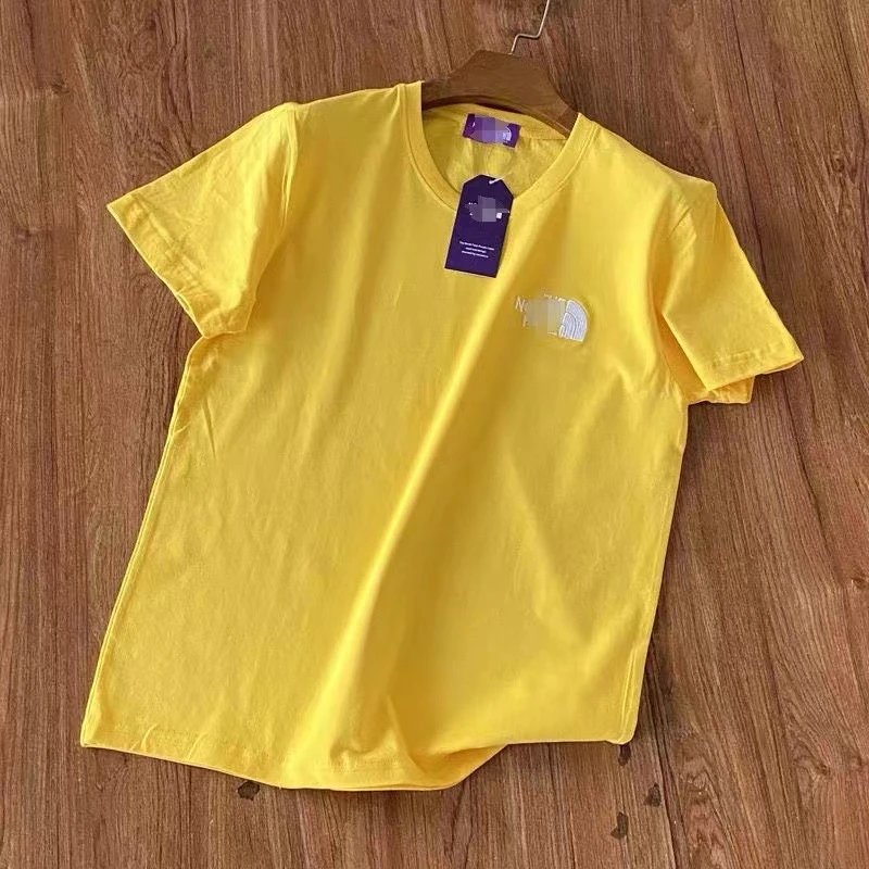 North Face T-Shirt — Yellow colorway — USFans Spreadsheet photo
