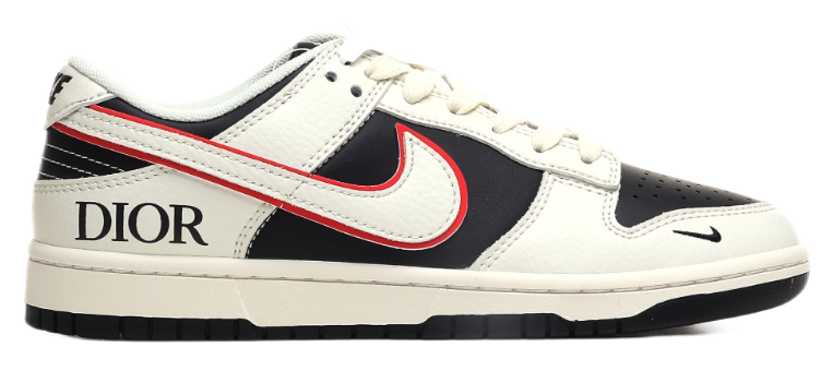 Gucci x Nike Air Jordan 1 Low 'Green' Sneakers - 18