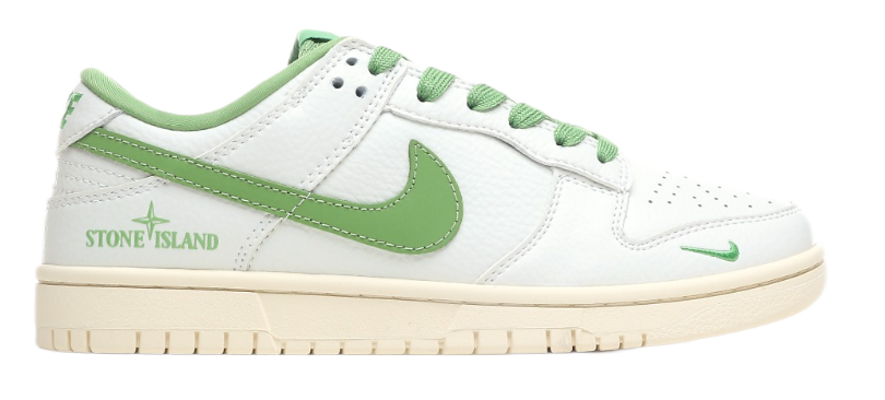 Gucci x Nike Air Jordan 1 Low 'Green' Sneakers - 26