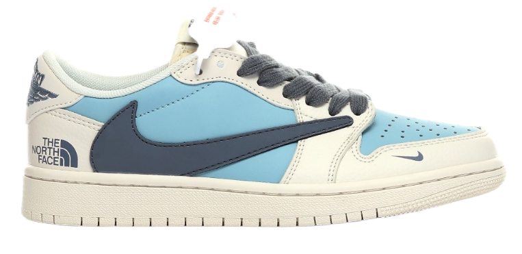 Gucci x Nike Air Jordan 1 Low 'Green' Sneakers - 29