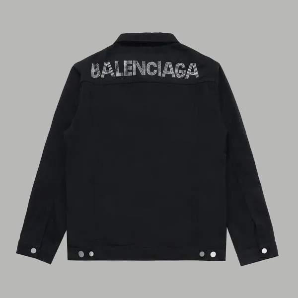 Balenciaga Hooded Windbreaker Jacket in Yellow - 19