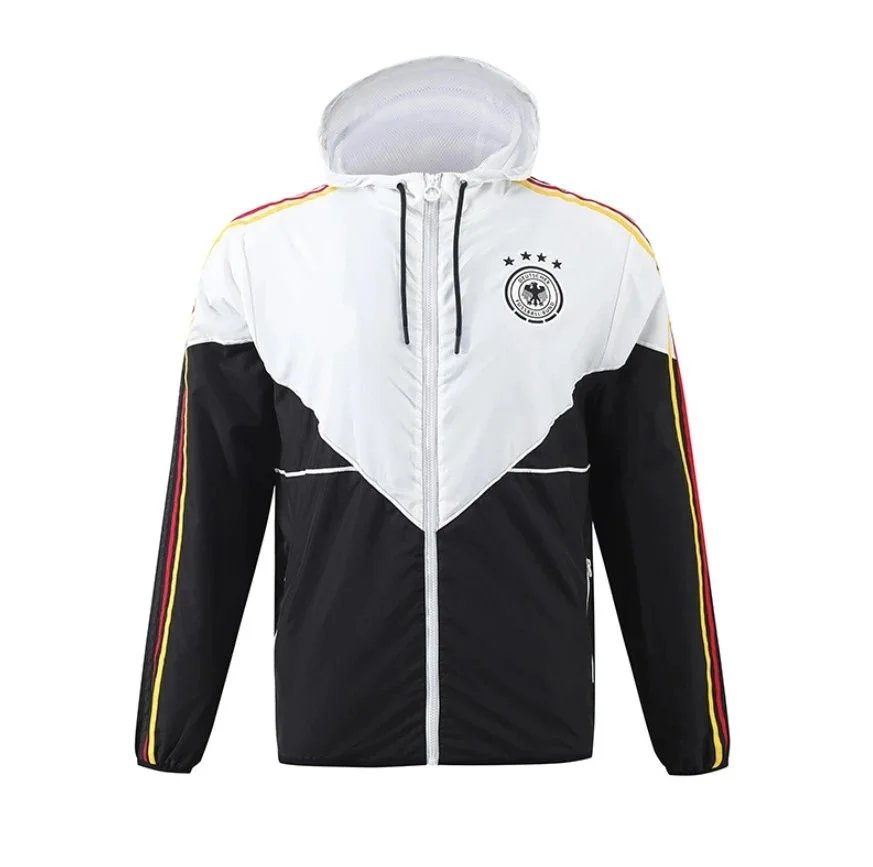 Adidas Windbreaker Blue Red White Windbreaker - 29