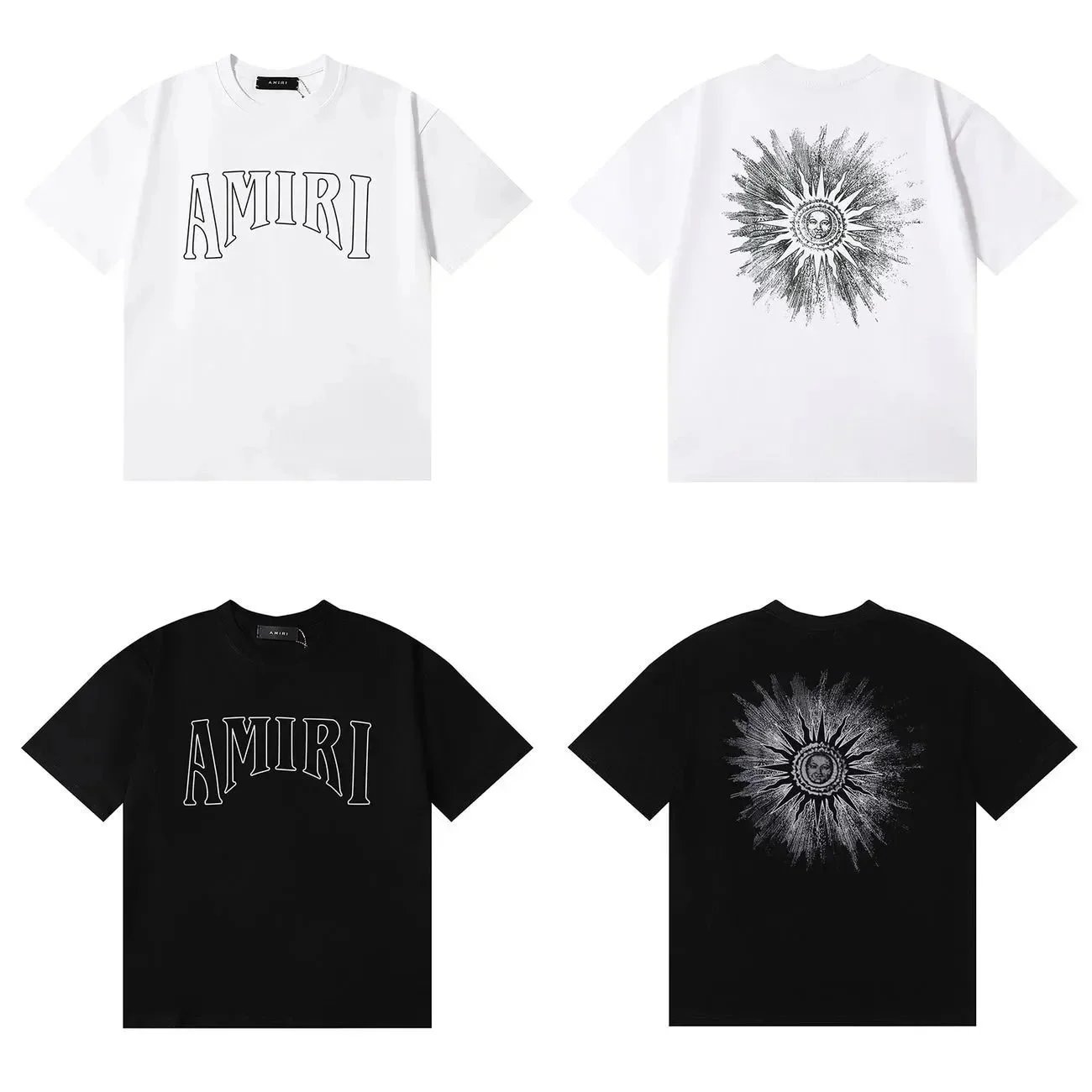 Amiri Script Logo Red T-Shirt - 11