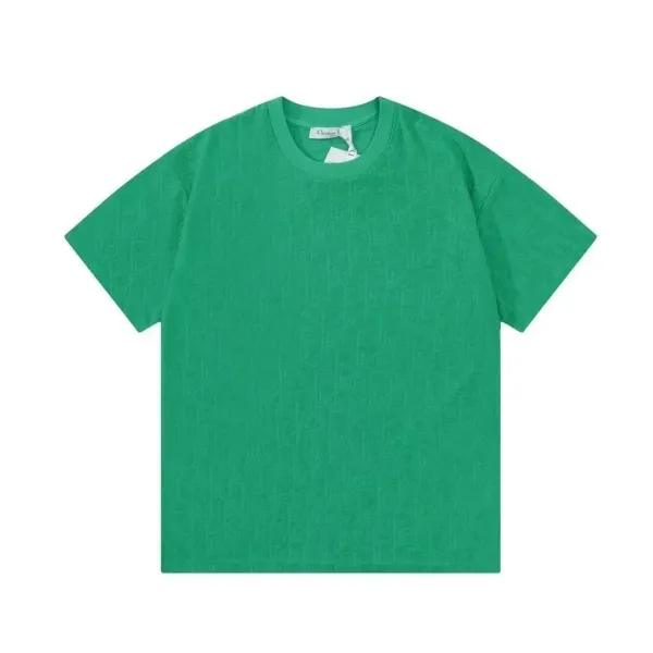 Dior Oblique Monogram Green T-Shirt - 1