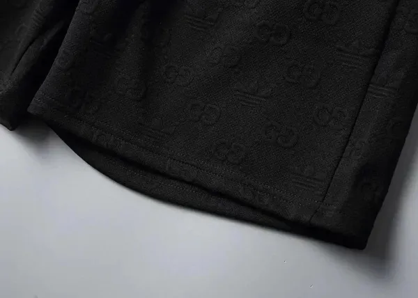 Balmain Monogram Print Black and White Casual Set - 9