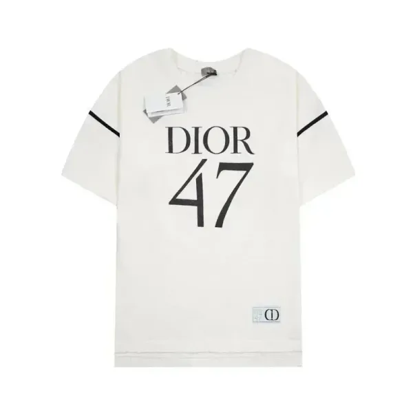 Dior Oblique Blue All-Over Print T-Shirt - 11