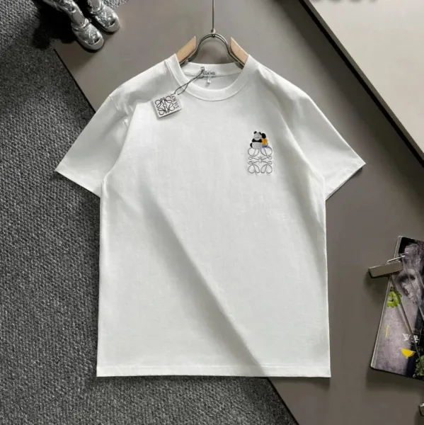 Loewe x Disney Panda Collaboration White T-Shirt - 1
