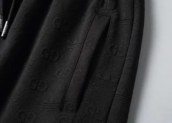 Balmain Monogram Print Black and White Casual Set - 12