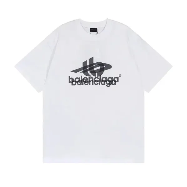Many Kisses Graphic Print Oversized T-Shirt White - 11