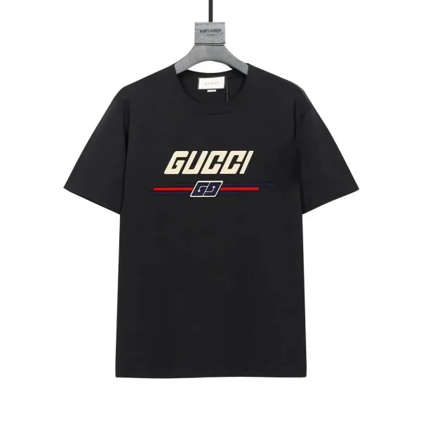 Gucci GG Racing Logo Black T-Shirt - 1
