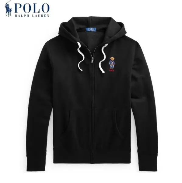 Polo Ralph Lauren Bear Hoodie Navy - 12