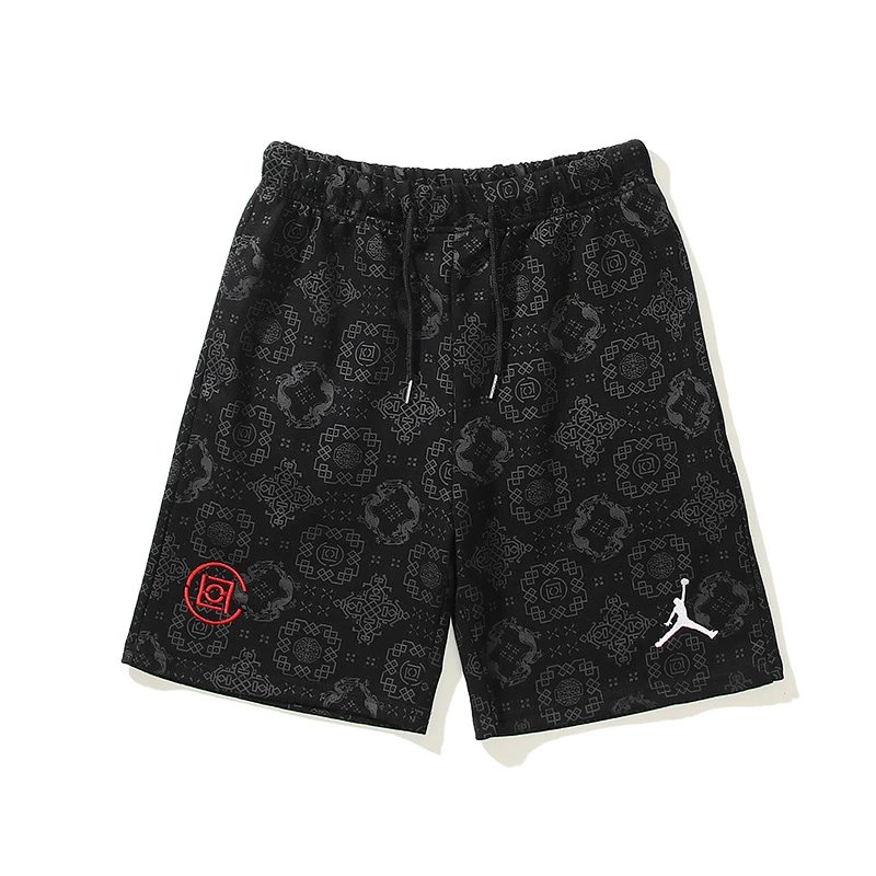 Other Air Jordan Black Patterned Shorts Black