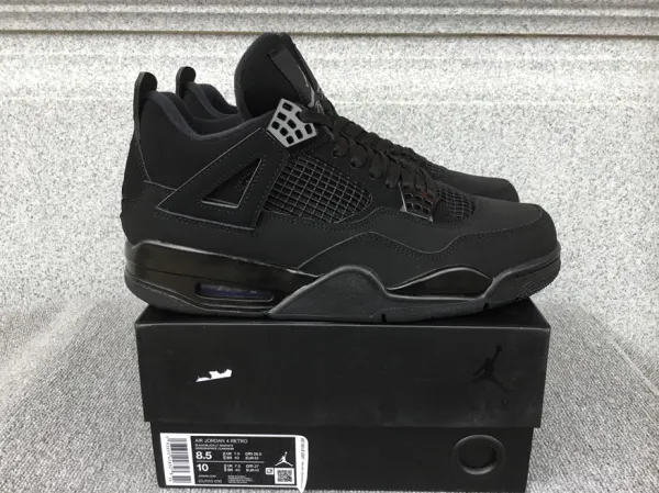 Air Jordan x KNCW Paris Air Jordan 4 Snorkel Slate/Vanilla/Coffee Liquor Sneakers - 16