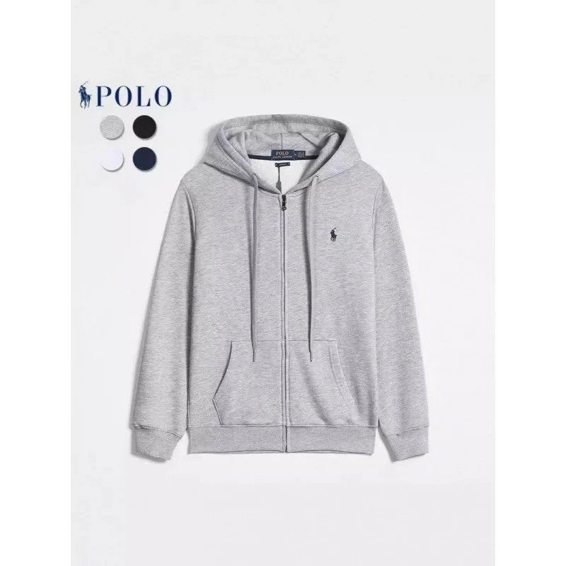 Zipper style gray black label