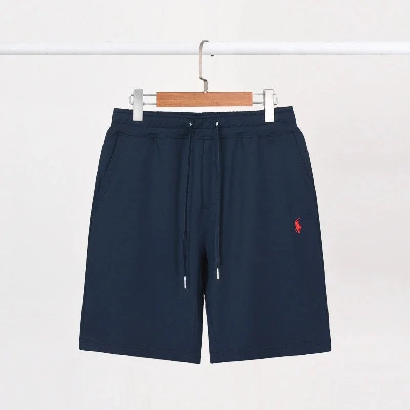 Navy blue red label