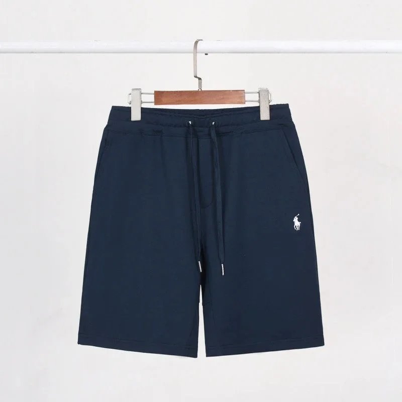Navy blue white label