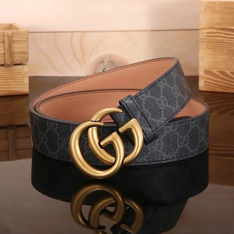 Antique Bronze Buckle Black