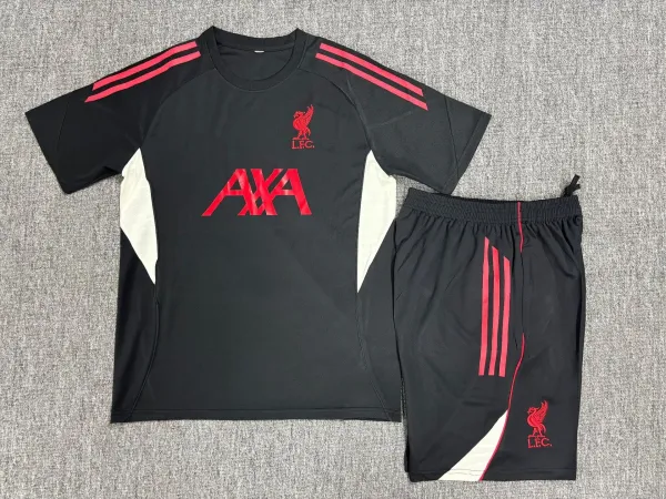 Liverpool FC x Adidas Training Set Black/Red - 1