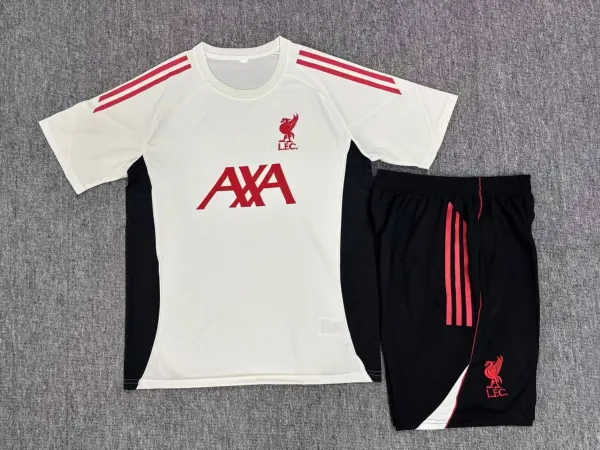 Liverpool FC x Adidas Training Set White/Black/Red - 1