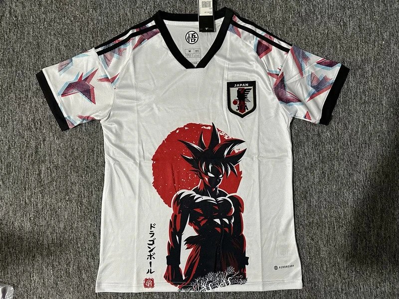 Japan Football Association x Dragon Ball Super Goku Jersey White