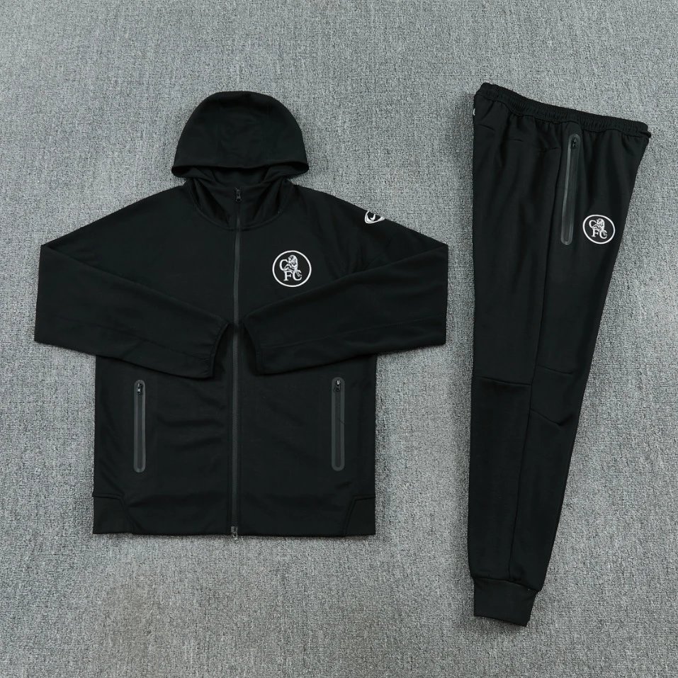 25 Chelsea 01 Black Hoodie Set