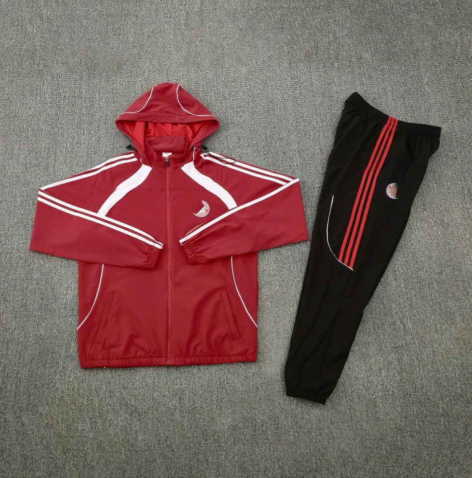 Bayern trench coat set in red