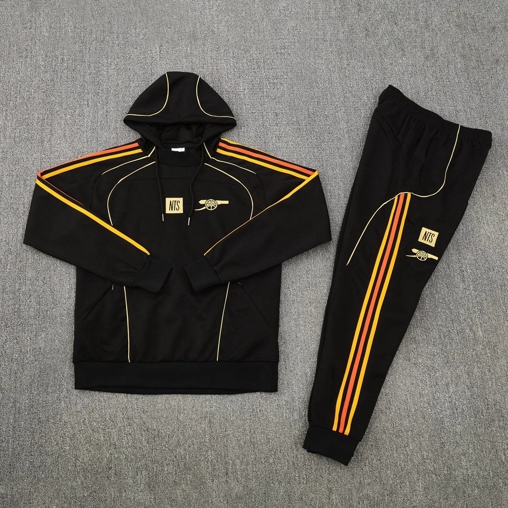 25 Arsenal Black Hoodie Set