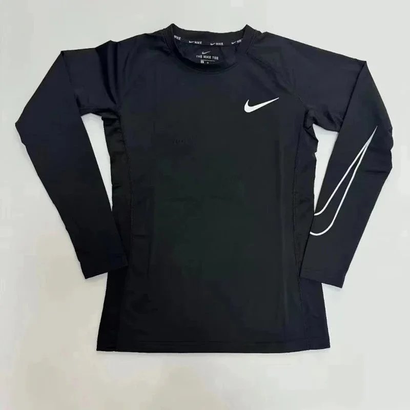 Black long sleeved small logo