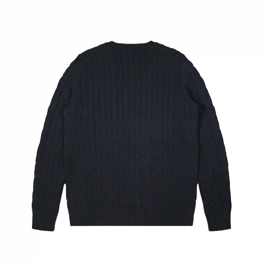 Polo Ralph Lauren Cable Knit Cardigan Lavender Sweater - 4