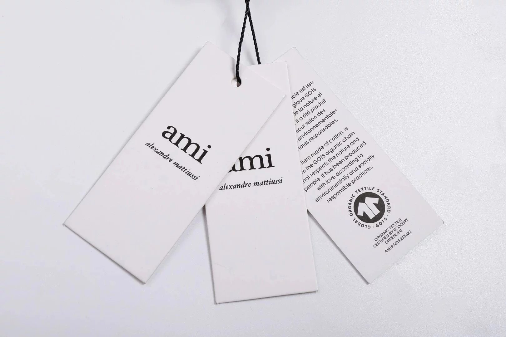 Ami Paris Heart Logo Shorts Beige - 9
