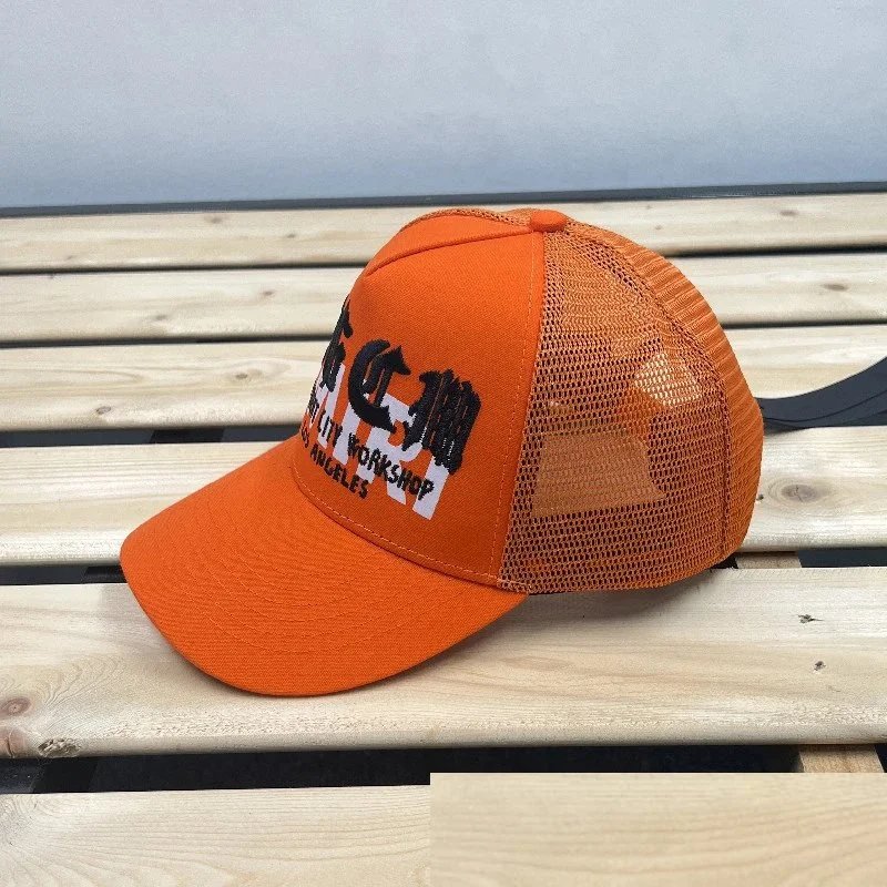 Design Trucker Cap Blue Mesh Back Baseball Cap - 18