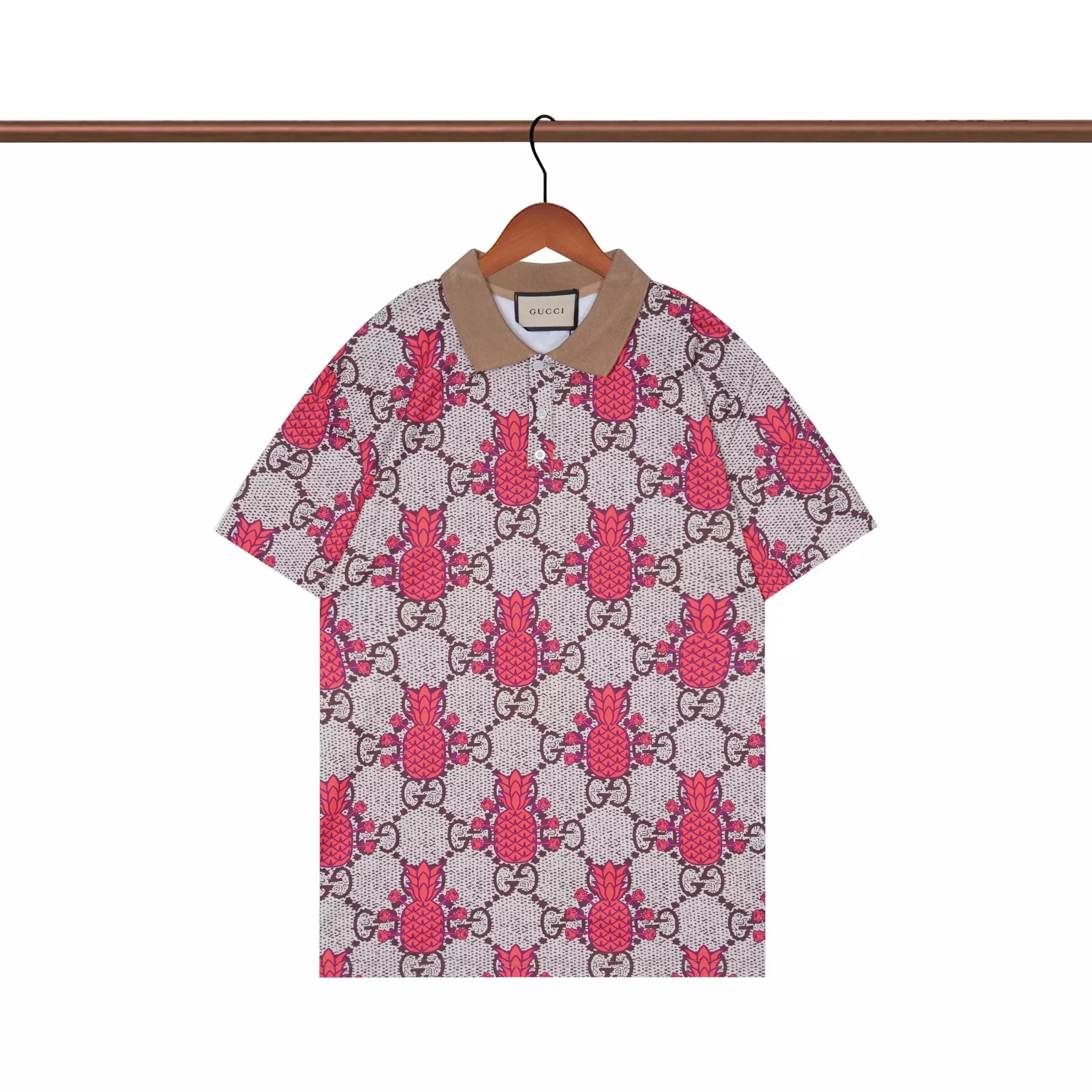 Gucci GG Logo Print Polo White Polo Shirt - 28